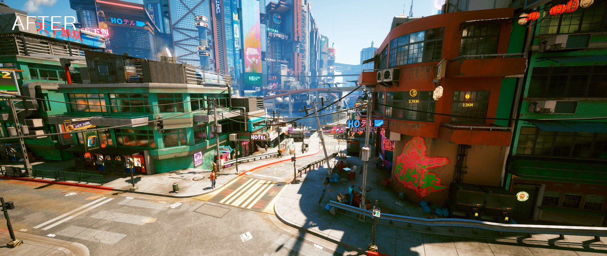 Cyberpunk 2077 ReShades — Skylab-Illustration, Graphic Design